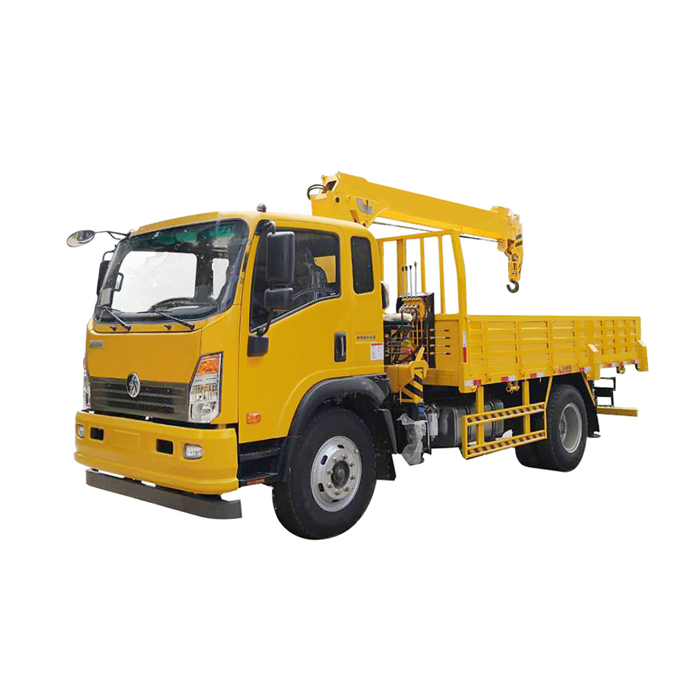 Hydraulic Proportional Control System Truck Cranes Pickup Mine Crane 10 Tons