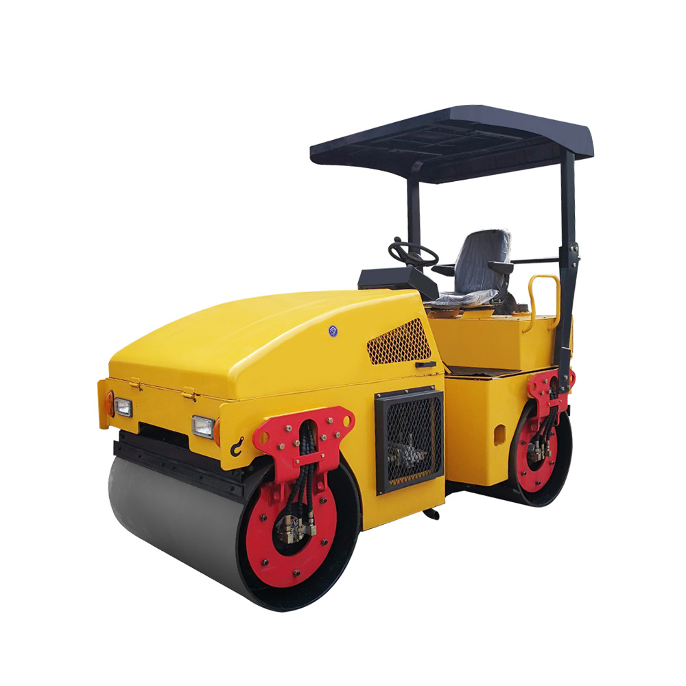 Intelligent Control Double Drum Hydraulic Road Roller Compactor Vibrating Roller