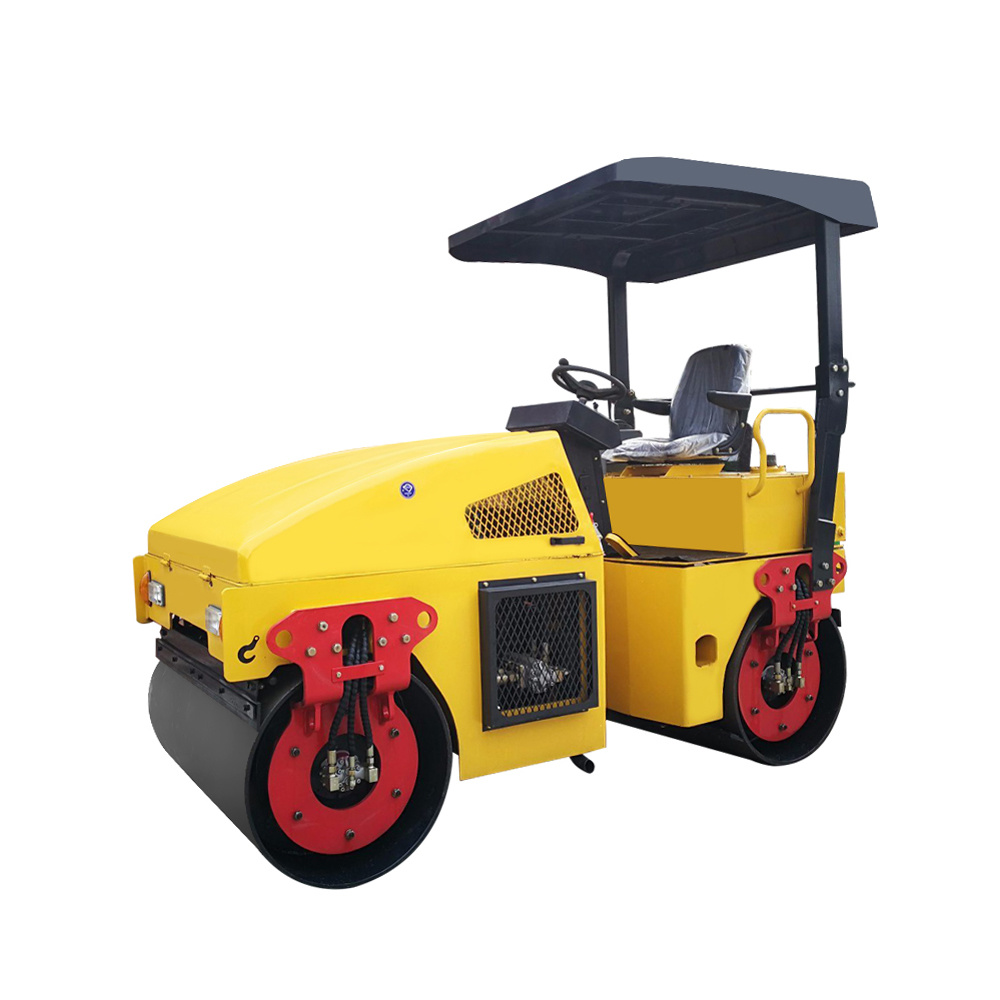 Latest Type Fully Hydraulic EPA Engine Road Roller 600mm Road Construction Machinery Roller