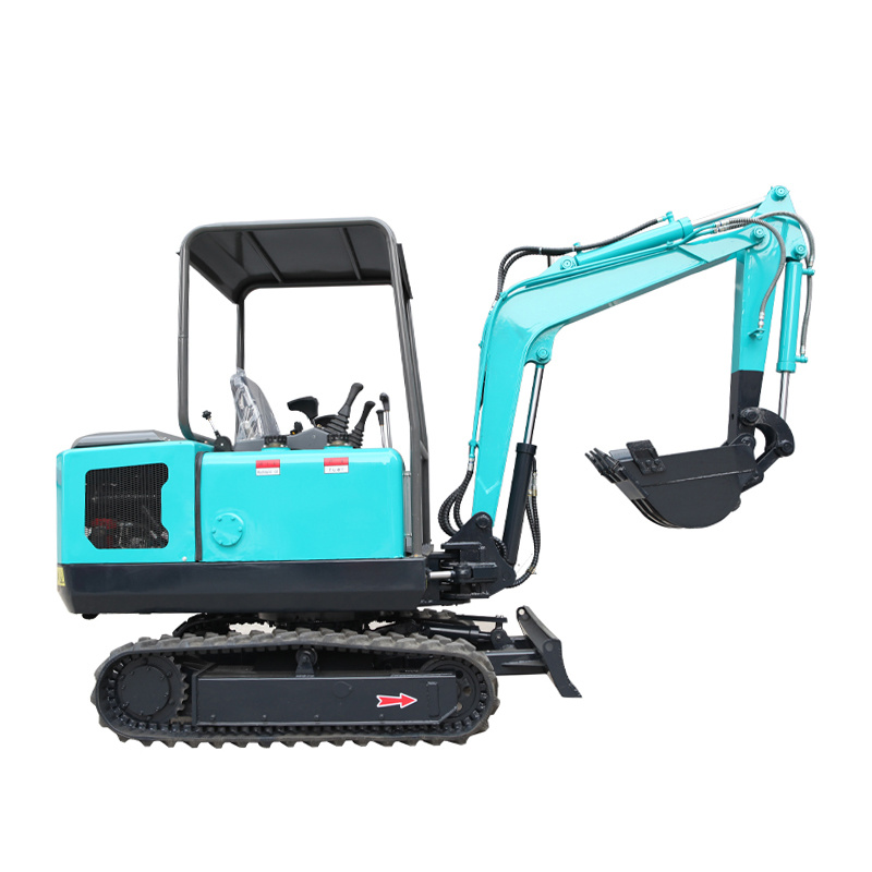 Made in China Mini Crawler Excavator 0.8t Small Digger 1 Ton 1.8ton Excavator with Rubber Track for Sale