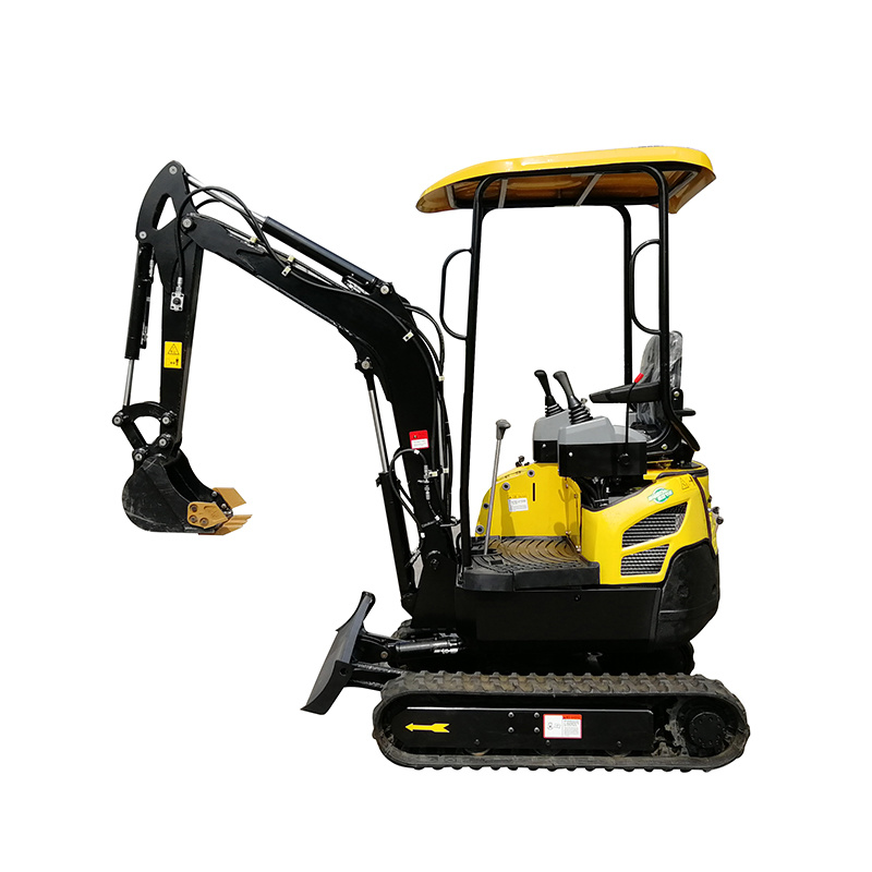 Mini Excavator 0.8ton 1.6ton 1.8ton Zero Tail Swing Muni Excavator