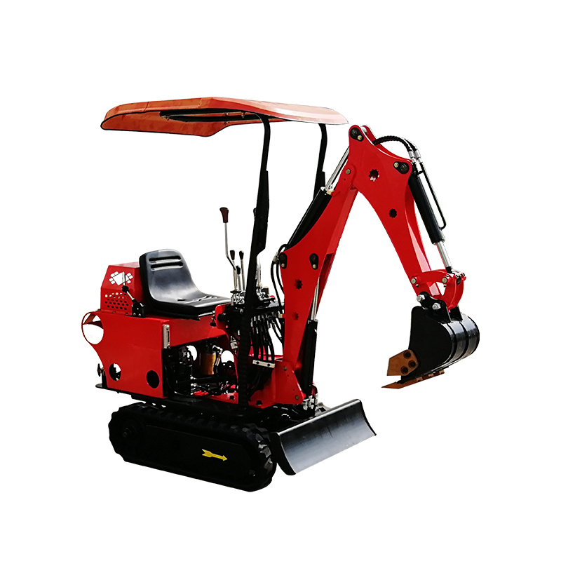 Mini Excavator 0.8ton 800kg Crawler Excavator Home and Farm Use Mini Digger Machine for Sale