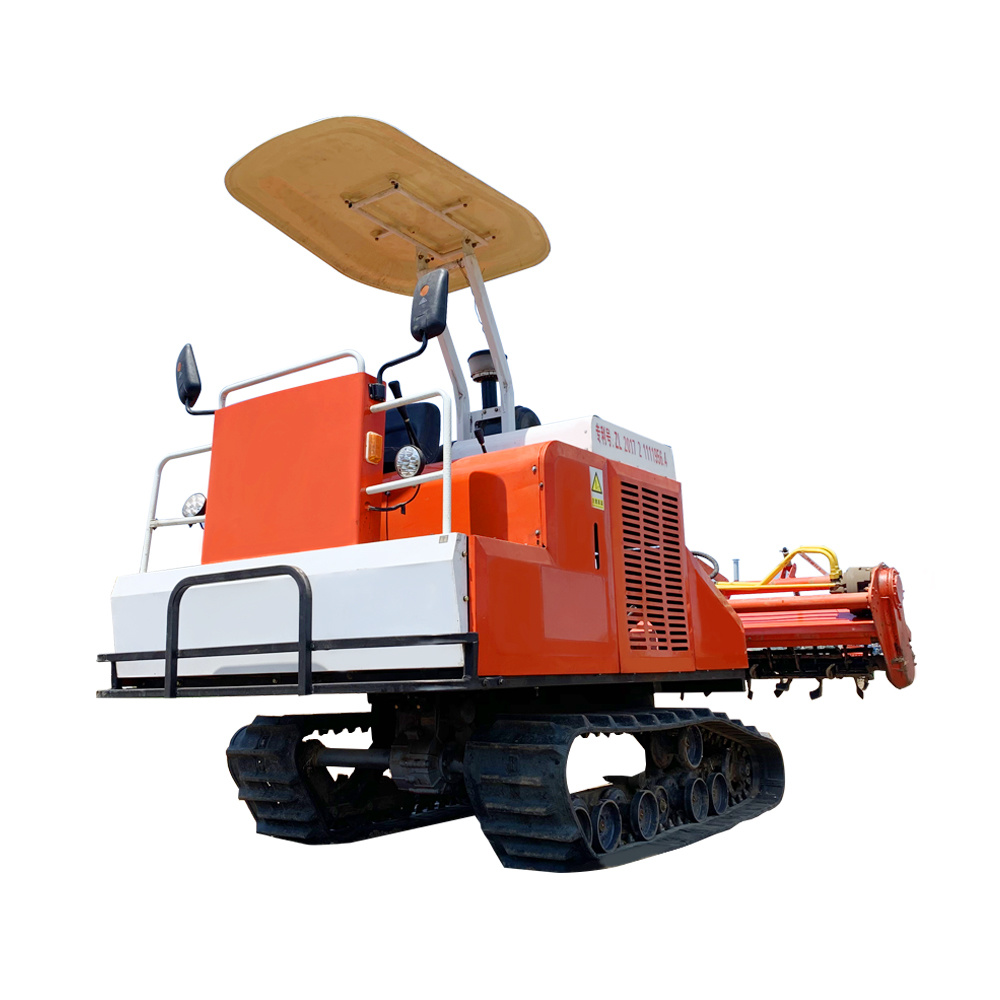 Mini Remote Control Crawler Tractor Crawler Tractor with EU for Agriculture in Stock