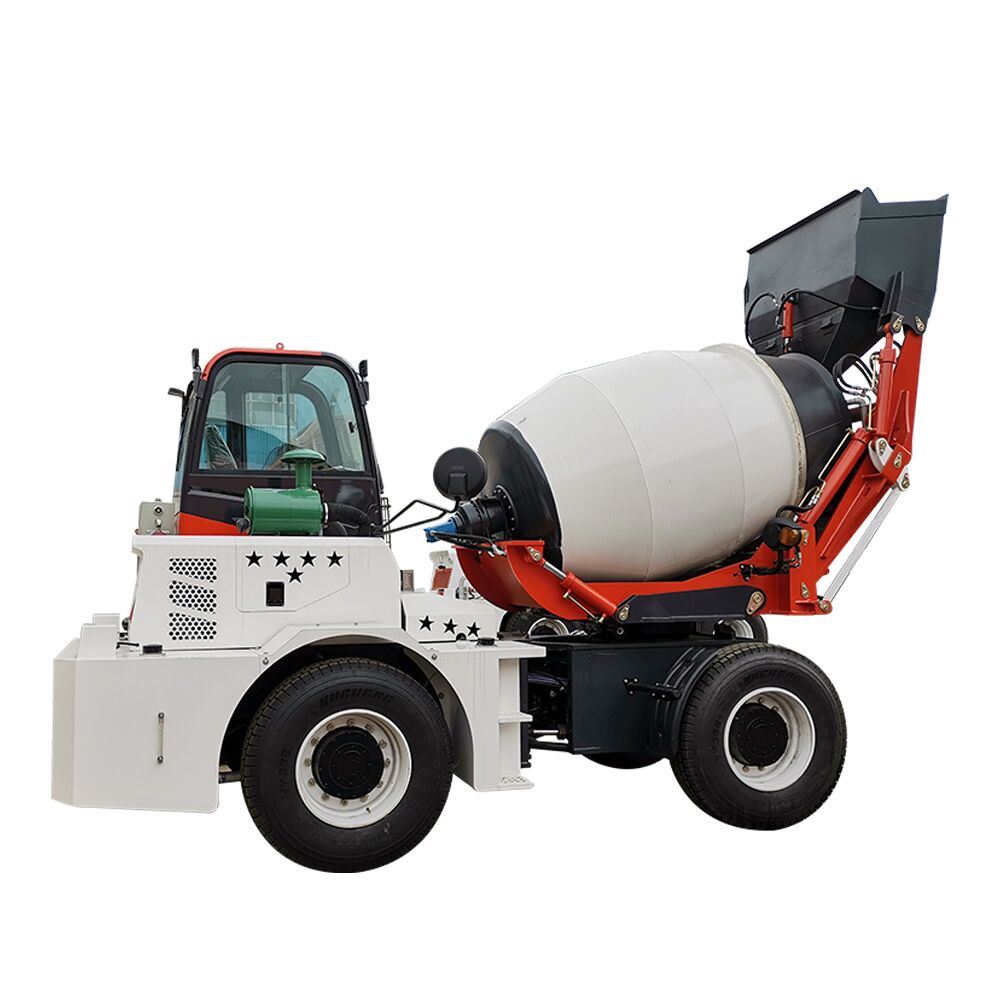 Mobile Concrete Mixer with Self Loading Prices Machine From China