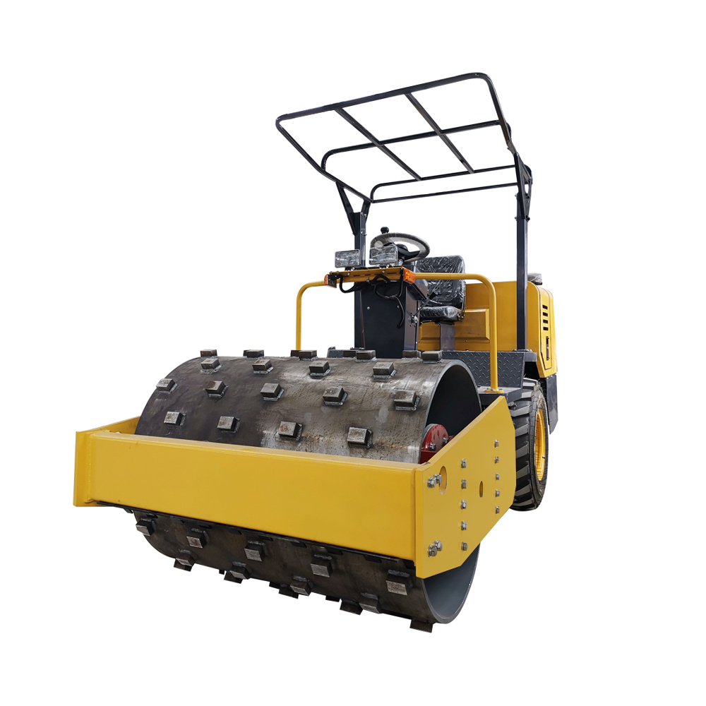 China 
                Multifunction Durable Sheep Roller Vibratory Road Roller Manufacturer
             supplier