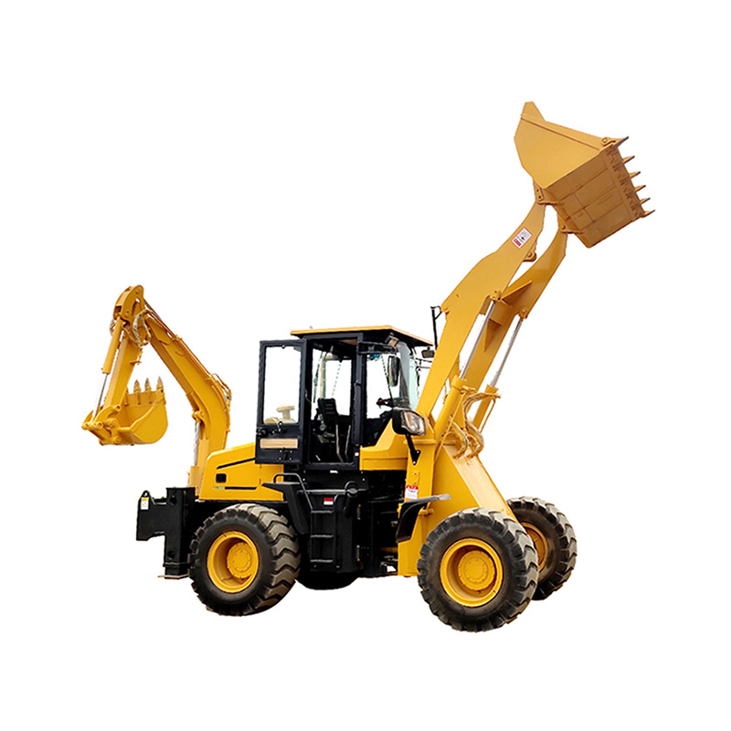 New Generation Articulated Backhoe Loader Mini Excavator Loader