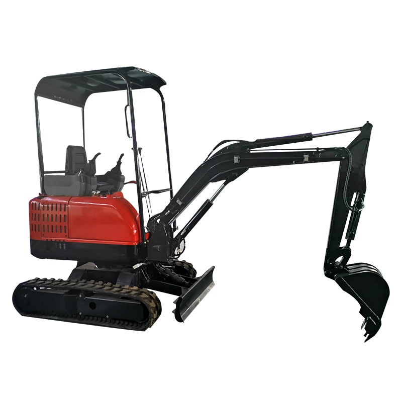 Optional Attachments Cheap Rubber Track Excavator Hydraulic Digger
