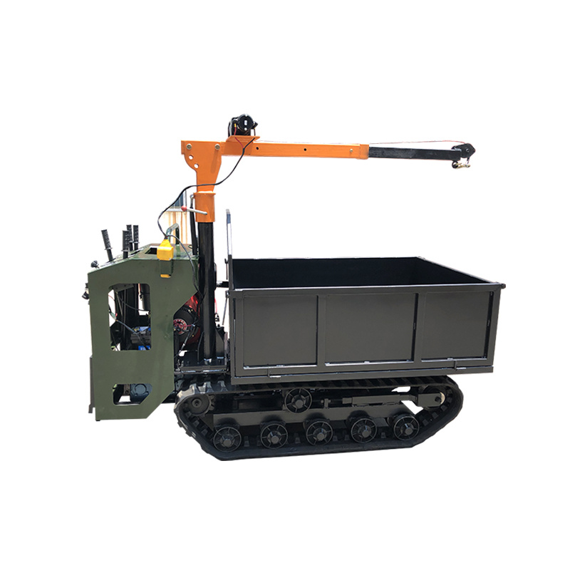 China 
                Transportador populares Dumper Dumper Esteiras Motor EPA Trackedminidumper
             fornecedor