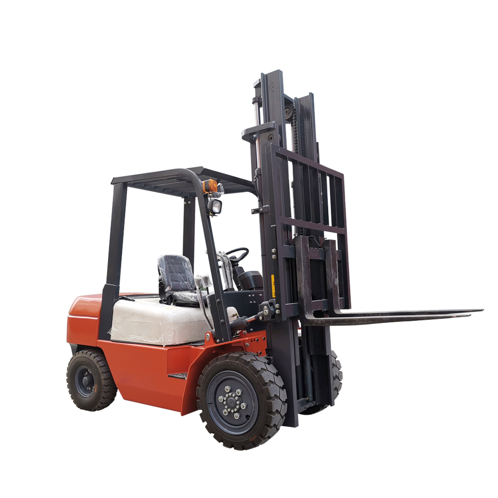 Safe and Reliable 3 Ton Diesel Forklift in Ghana Forklift Mast with Ce