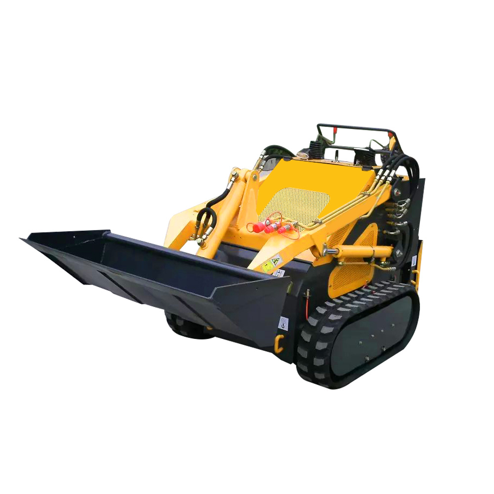 Simple Operation Hydraulic Track Skid Steer Loader 1500kg