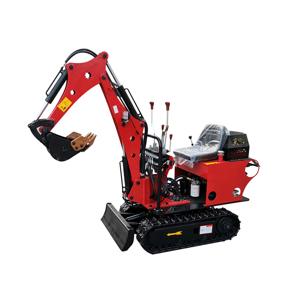 Small Diesel Excavator Smallest 600 Kg Mini Digger Garden Smallest Mini Excavator Digging Machine Hydraulic Remote Control Excavator with Attachments by Sea