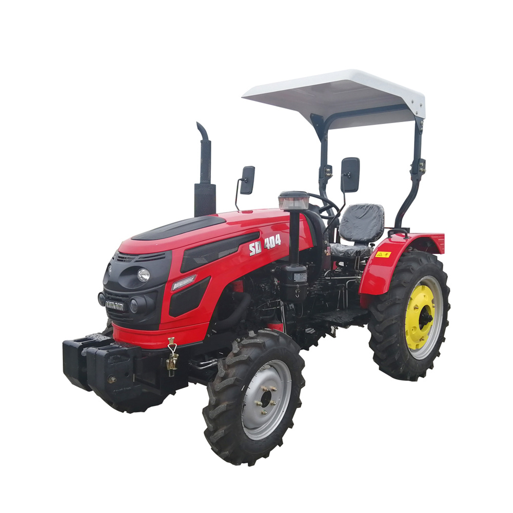 Smart Operation Powerful Micro Tractor with Front Loader 4X4 Compact Tractor Factory