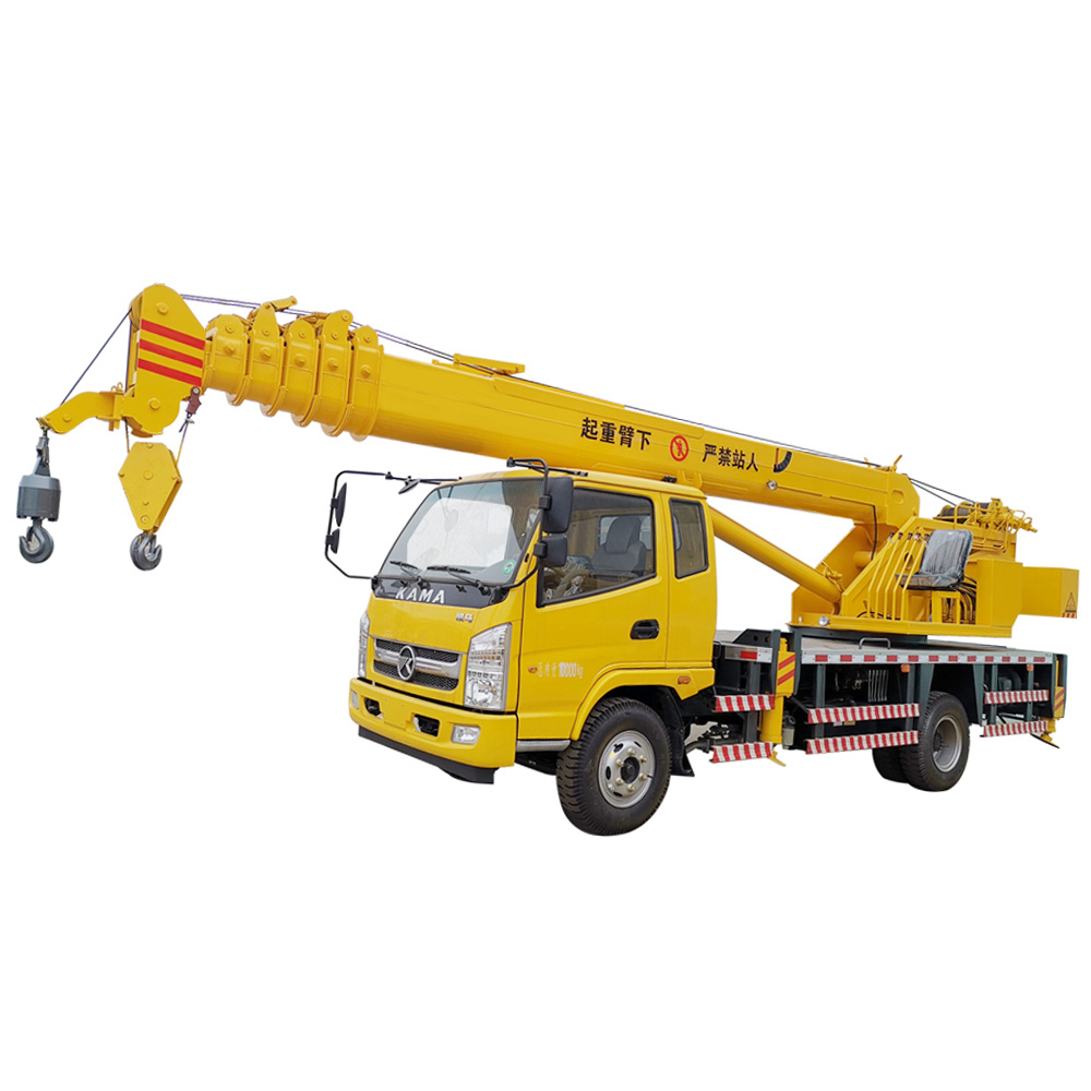 China 
                Strong Power Hydraulic Mobile Mini Crane Truck Crane Machine Truck Mounted Crane
             supplier