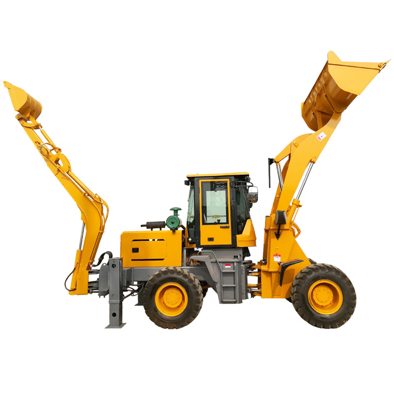 Strong Power Sturdy Mini Backhoe 4X4 Backhoe Loader Price