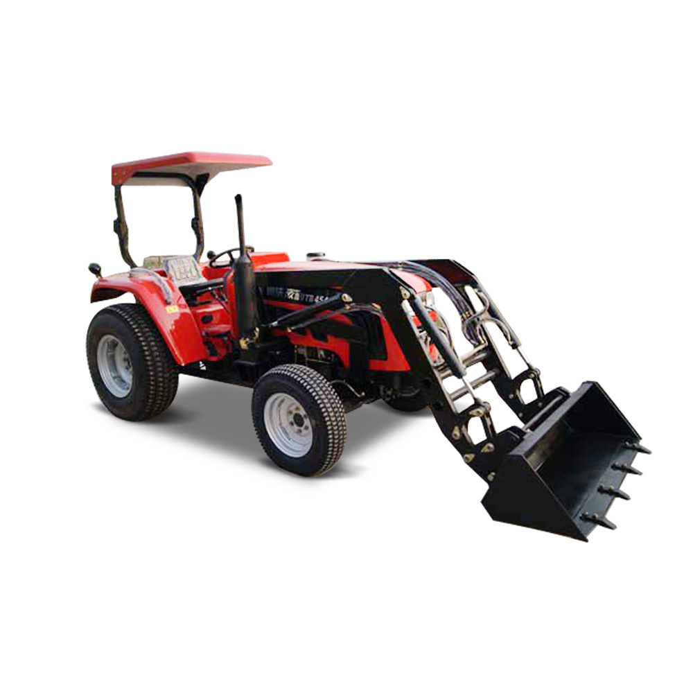 Sturdy Structure Garden Tractor with Front Loader Mini Tractors with Front End Loader Articulated Tractors Accept Customized