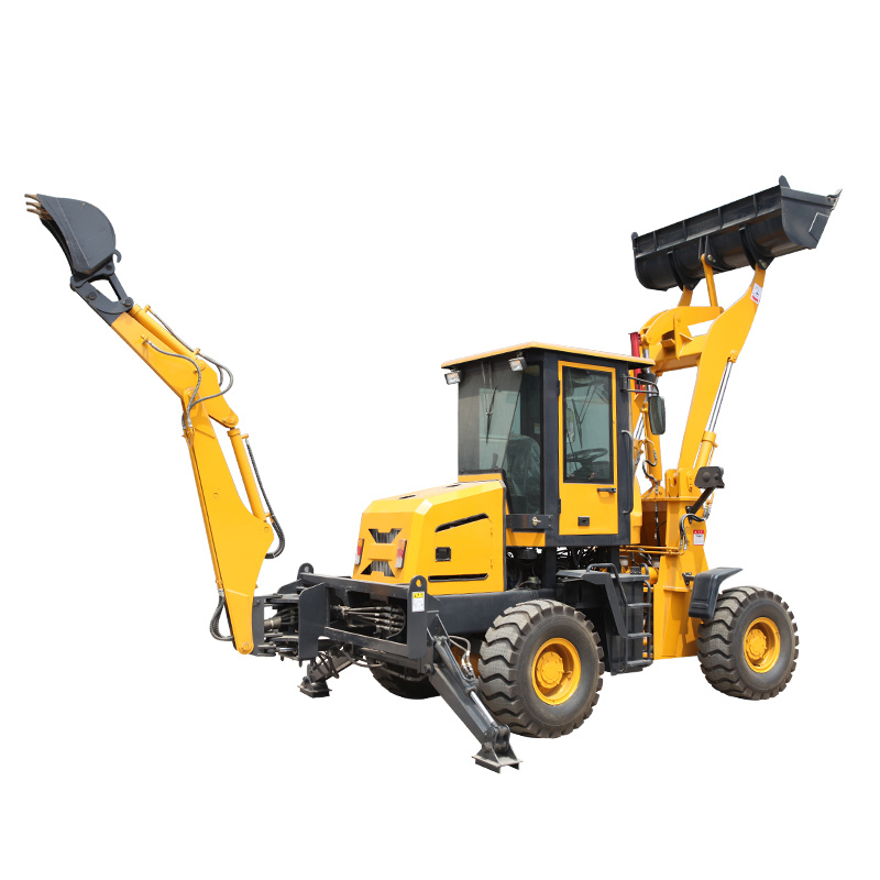 environment Friendly Hydraulic 3 Ton Mini Backhoe Loader for Sale
