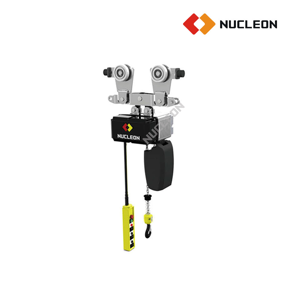 China 
                250 Kg 300 Kg 1ton 2ton G80 Grade Chain Block Electric Hoist with Motorized Trolly for Enclosed Track Light Crane System
             supplier