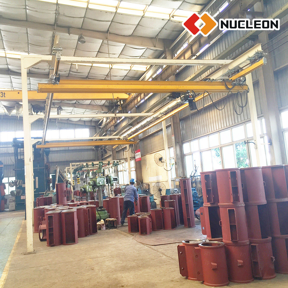 
                250kg - 3 Ton Monocarril montados no tecto do Sistema de elevação para instalações de manufatura industrial
            