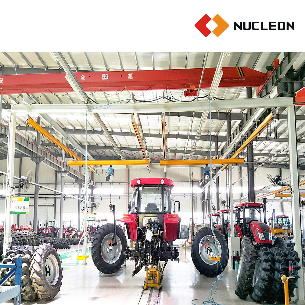 China 
                500kg Nucleon Light Monorail Garage Bridge Crane with CE Certificate
             supplier