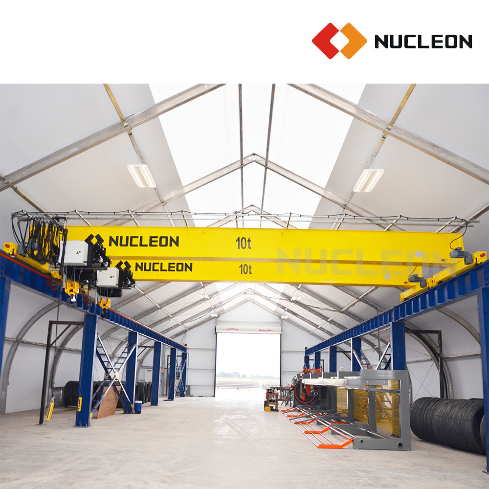 CE Certified 5 Ton 10 Ton High Performance Single Girder Overhead Travelling Crane for Wire Rod Lifting