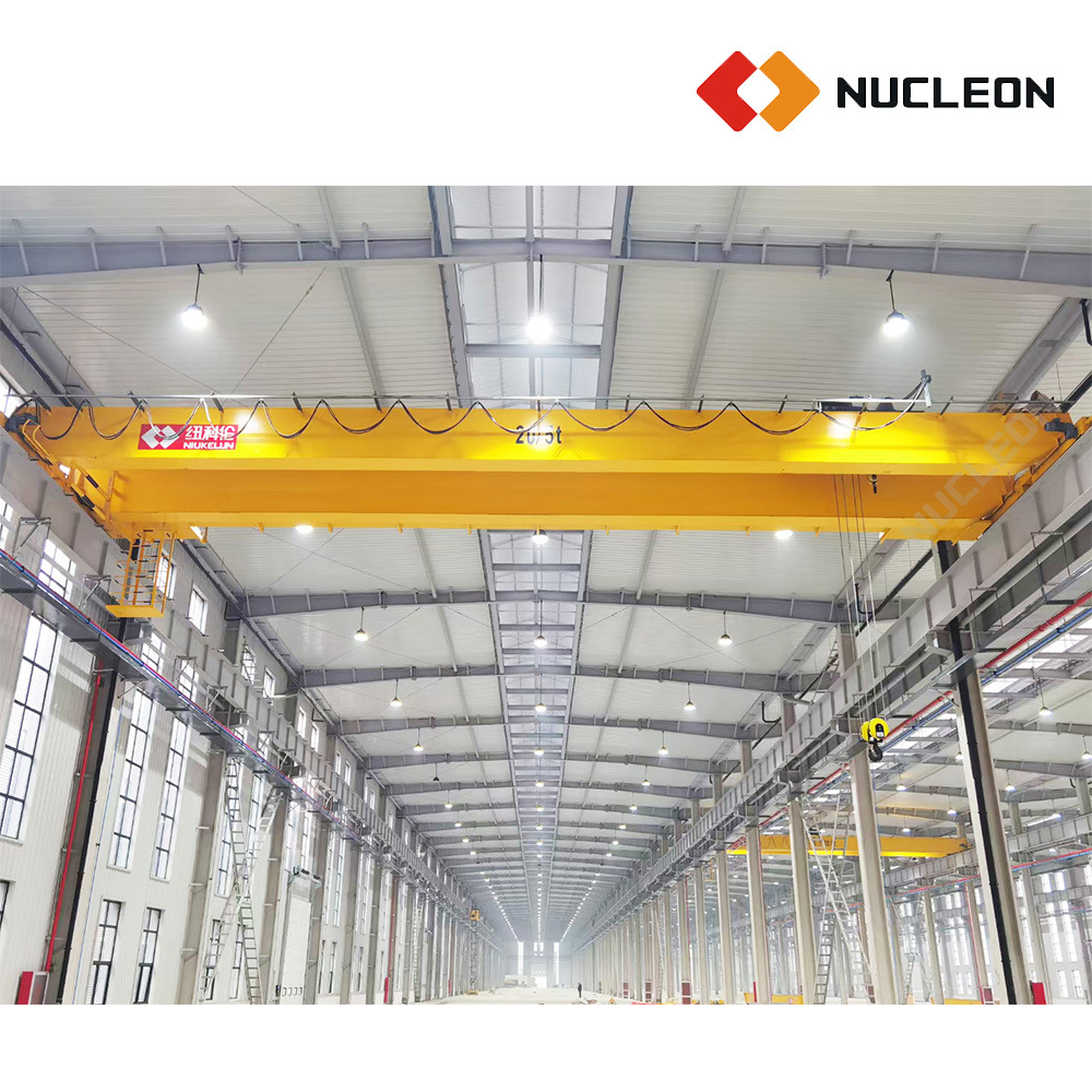 China Top Quality Double Girder Eot Overhead Crane 20t for Maintenance Workshop