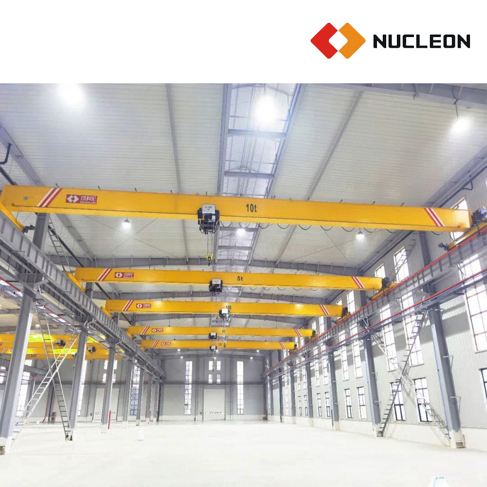 Chinese Top Supplier Nucleon 1 – 12.5 Ton Single Girder Eot Bridge Crane for Workshop