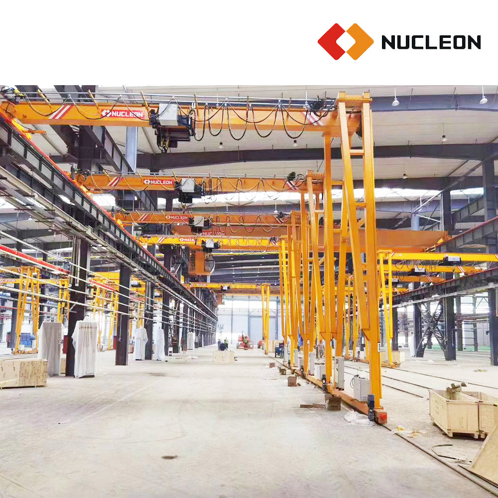 China 
                Indoor Industrie 5 Ton Rubber Rail Mobile Single-Träger-Gantry Kran für keine Stahlkonstruktion Unterstützung Werkstatt
             Lieferant