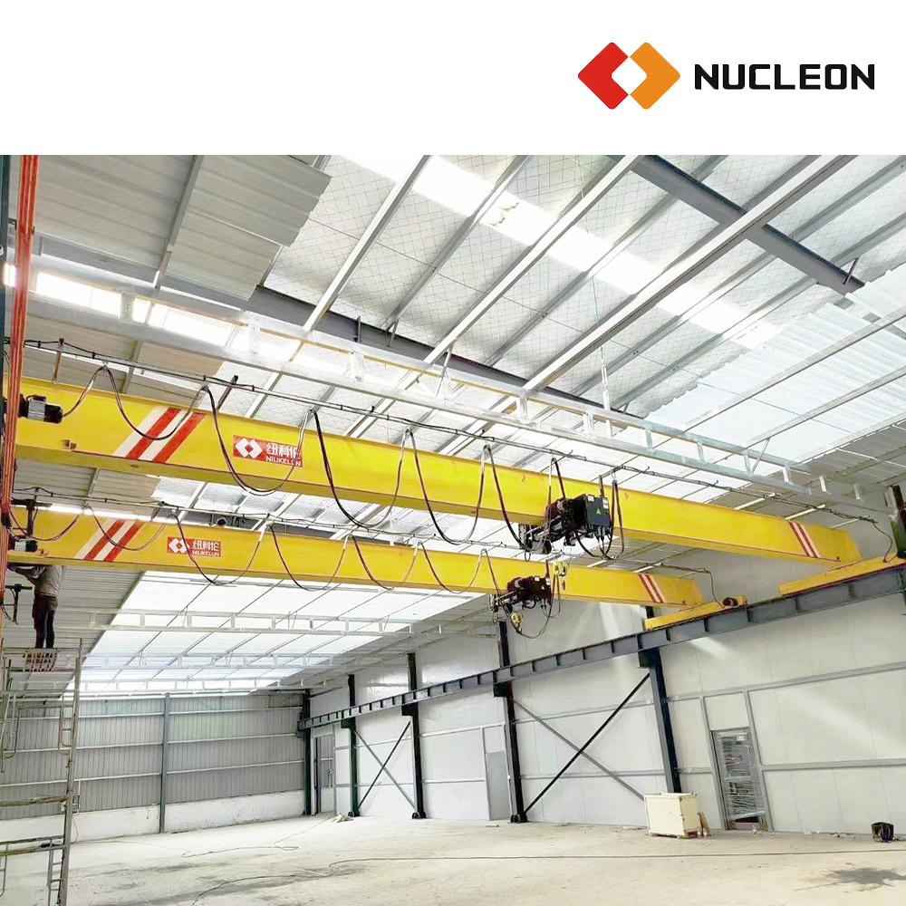 China 
                Industrial Heavy Duty Electric Single Girder Overhead Travelling Crane 3 Ton for Workshop
             supplier