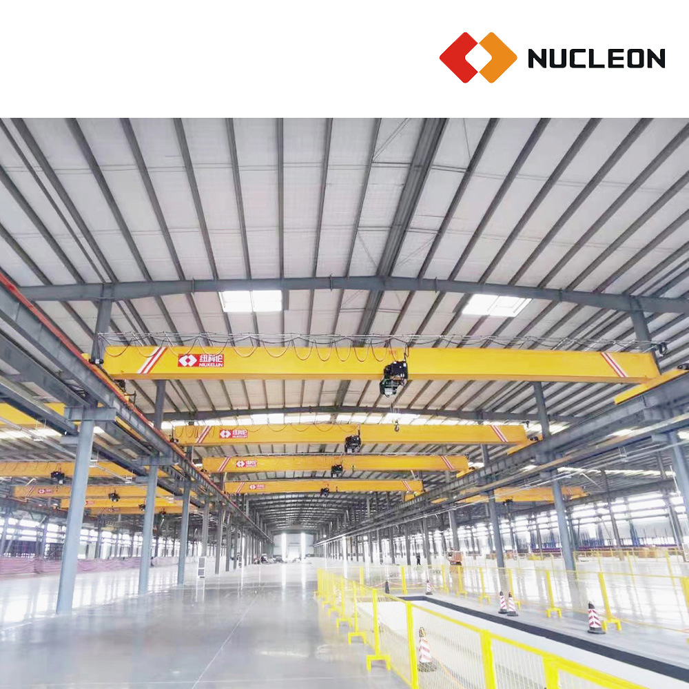 
                Industrial Used Monorail Hoist Box Girder Beam Overhead Traveling Crane 3t for Steel Factory Shop
            