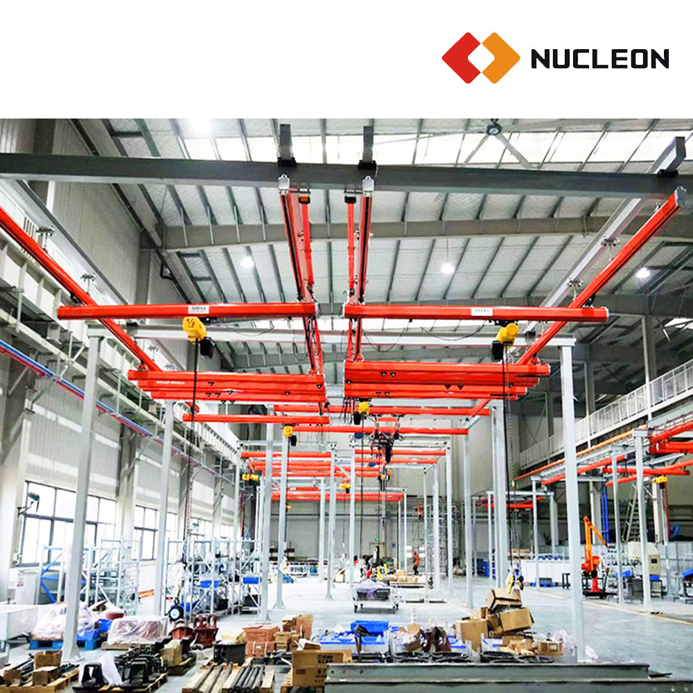 China 
                Nucleon 1 Ton Monorail Underhung Crane Bridge Small Overhead Crane
             supplier