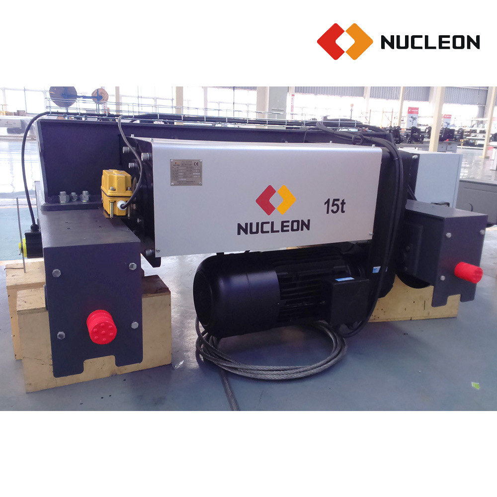 
                Nucleon 10 Ton - 40 Ton Electric Trolly Hoist for Double Girder Eot Crane
            