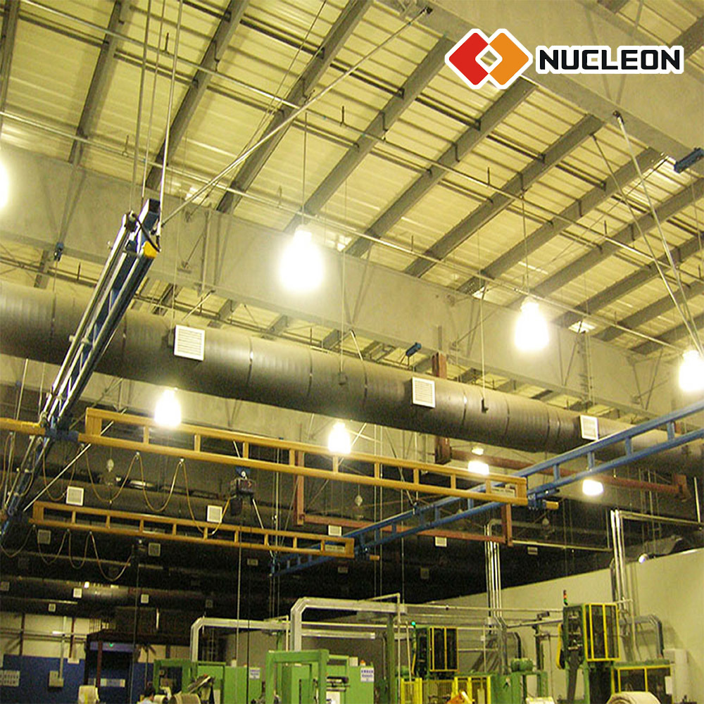 Nucleon 250kg~3 Ton Light Duty Roof Mounted Underslung Bridge Crane