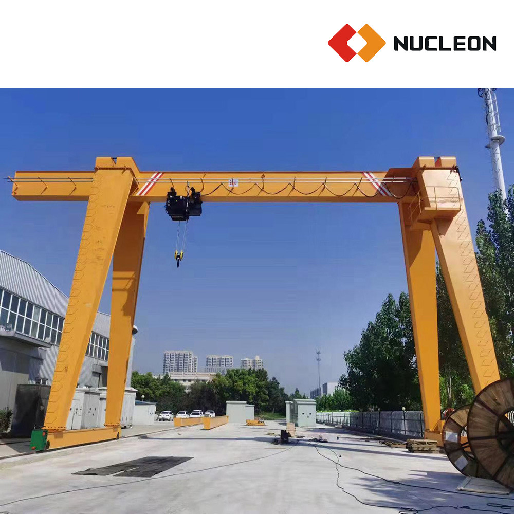 
                모노레일 전기 호이스트 포함 Nuleon 5톤 Cantilever Gantry Crane
            