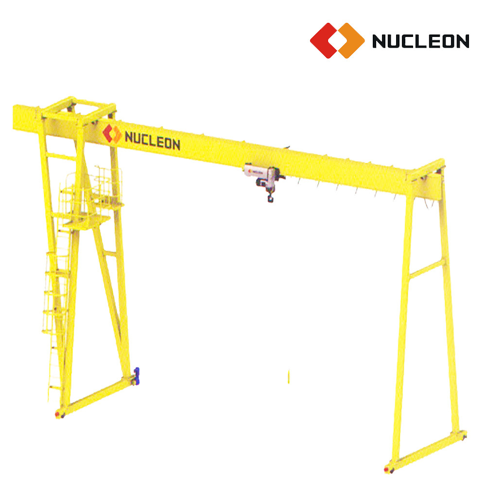 
                Nucleon 5t Rail Mounted Single Girder Gantry Crane
            