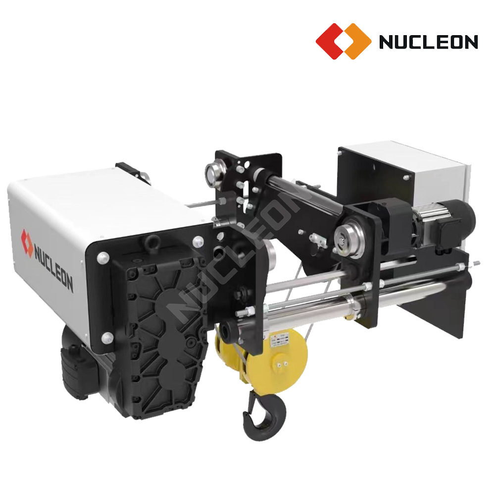 
                Nucleon mejor calidad de 1 tonelada - Perfil bajo de 10 toneladas polipasto eléctrico de cable para viga cajón
            