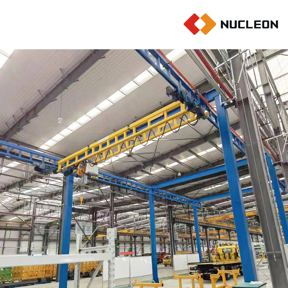 
                Nucléon Compact et flexible avec certificat CE Grue de monorail de frais généraux
            