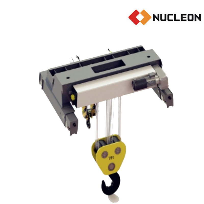 Nucleon Customized High Performance Overhead Trolley Hoist 10t 15t 20t 30t for Double Girder Crane