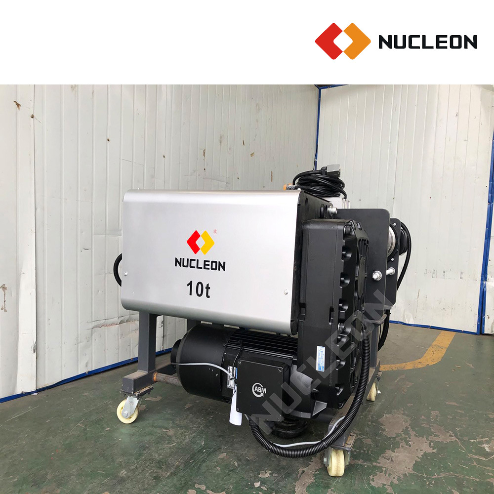 Nucleon Electric Cable Remote Nr Wire Rope Electric Hoist for 15t Overhead Crane Girder Beam