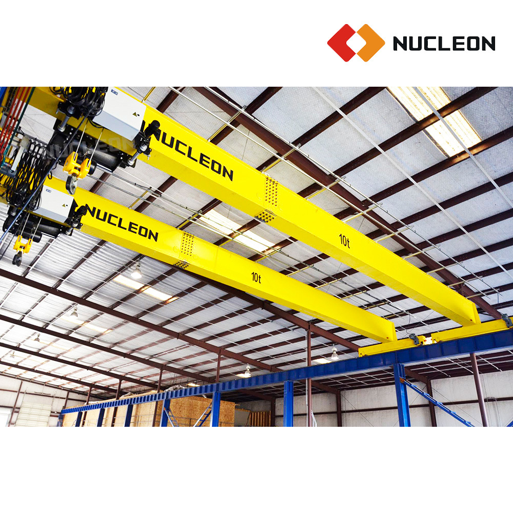Nucleon High Performance HD Single Girder Industrial Overhead Crane for Steel Factory