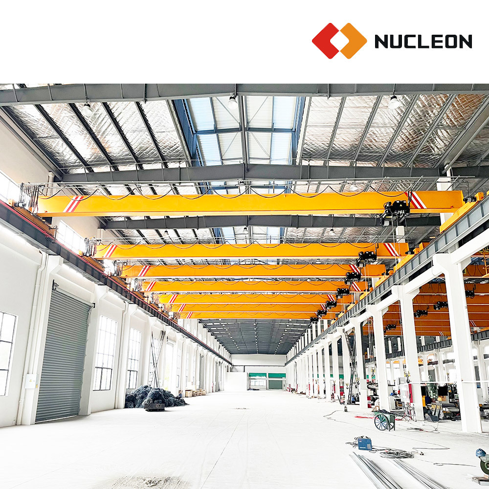 Nucleon High Reliable 5t Bridge Crane Single Girder with Heavy Duty Electric Hoist