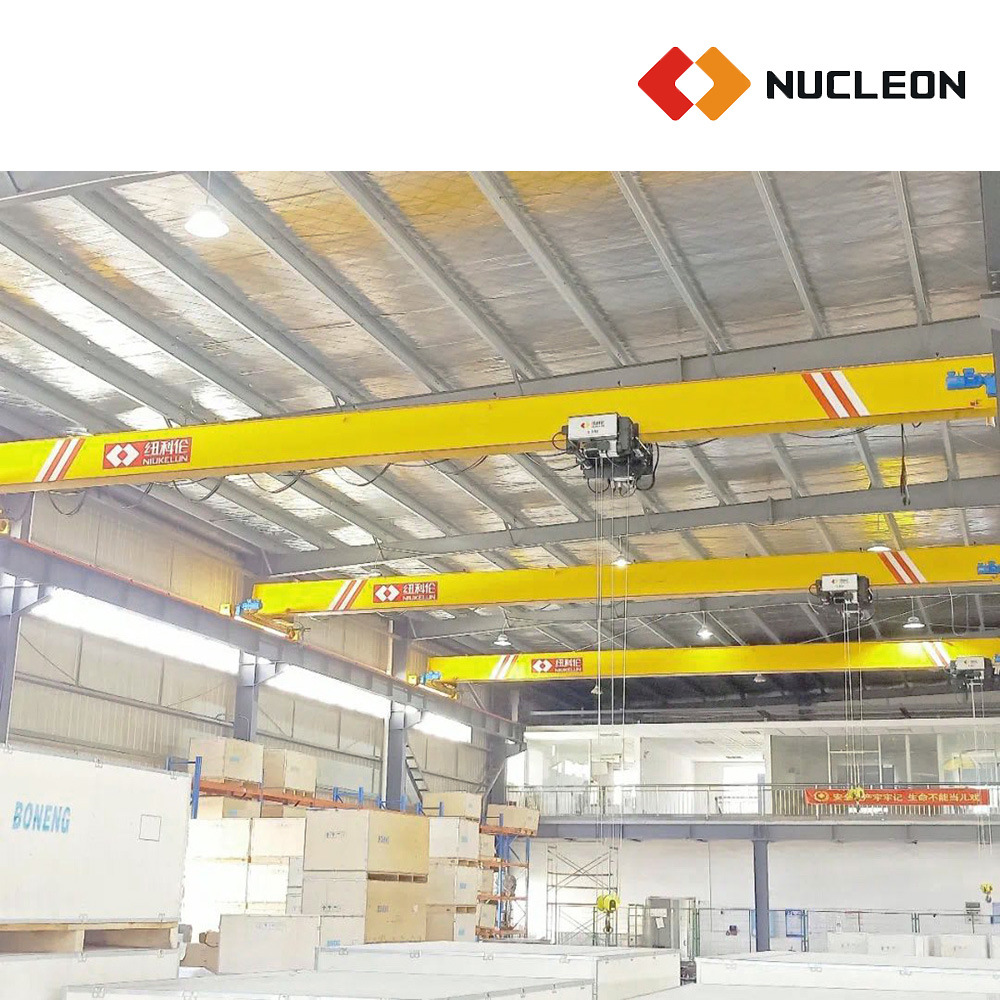 
                Nucleon hohe zuverlässige Fabrik verwendet Single-Träger Electric 5t Overhead Kran mit kostengünstigere Preis
            