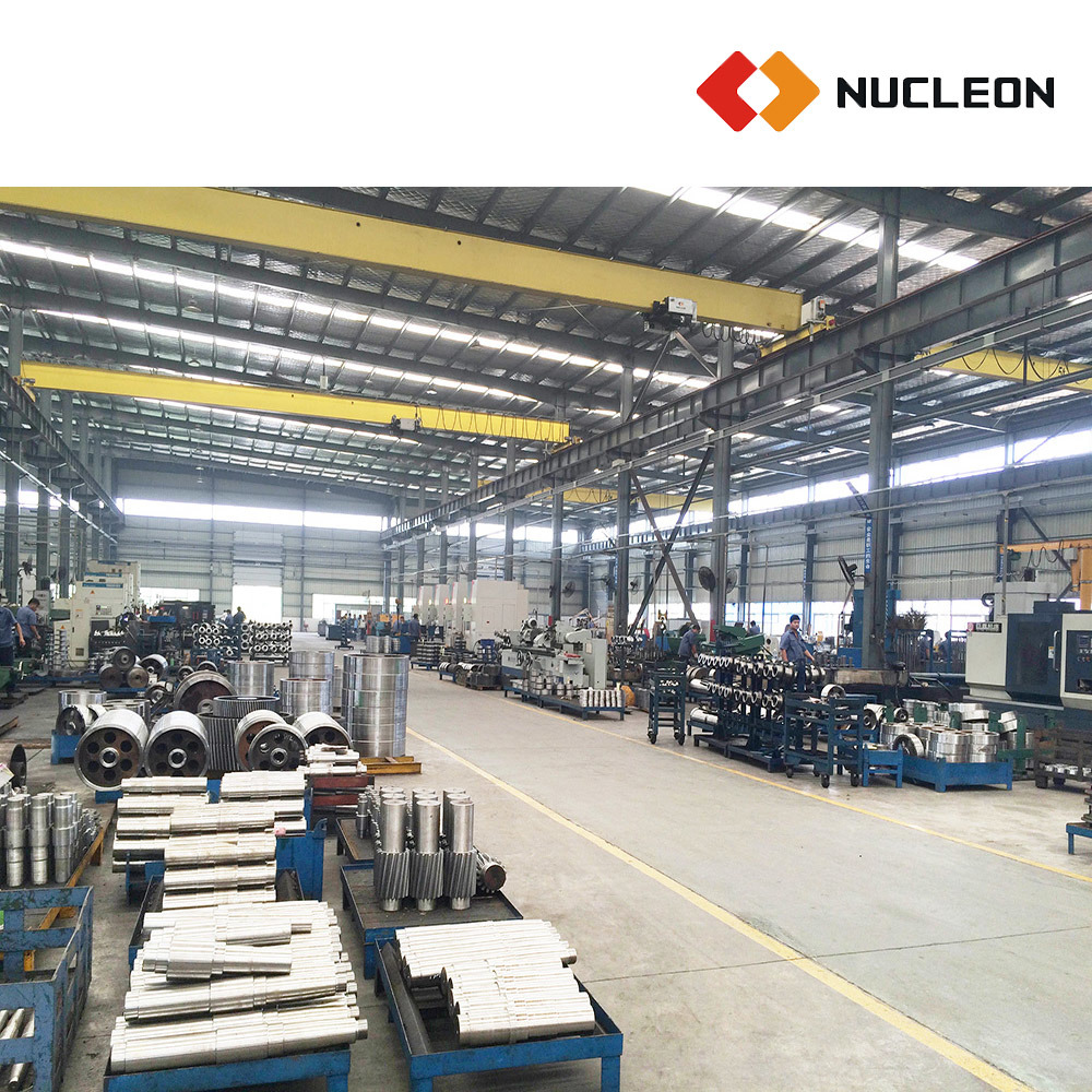 Nucleon Industrial Top Running Single Girder Eot Bridge Crane 3 Ton for Workstation Shop