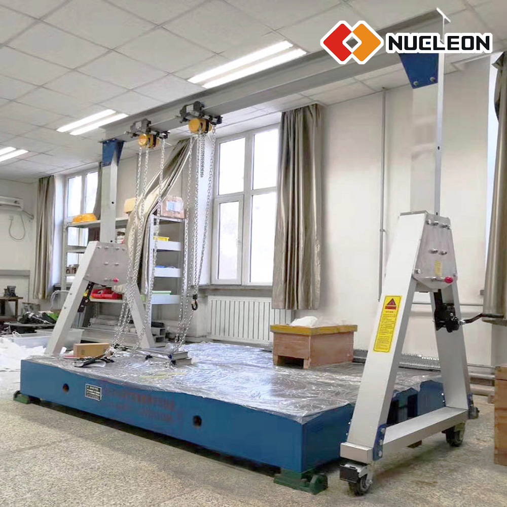 Nucleon Lightweight Lifting Equipment 1 Ton 2 Ton 3 Ton Wheel Traveling Portable Gantry Lift