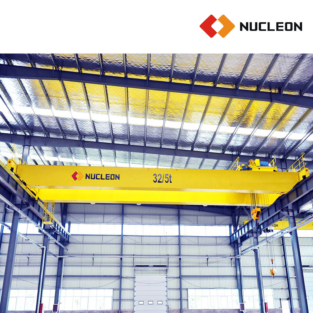 Nucleon Maintenance Workplace Type Double Girder Bridge Crane 25 Ton