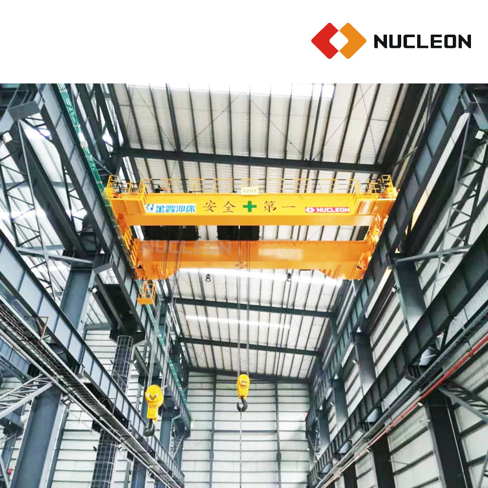 Nucleon Top Manufacturer High Quality Double Girder Eot Overhead Travelling Crane and Components