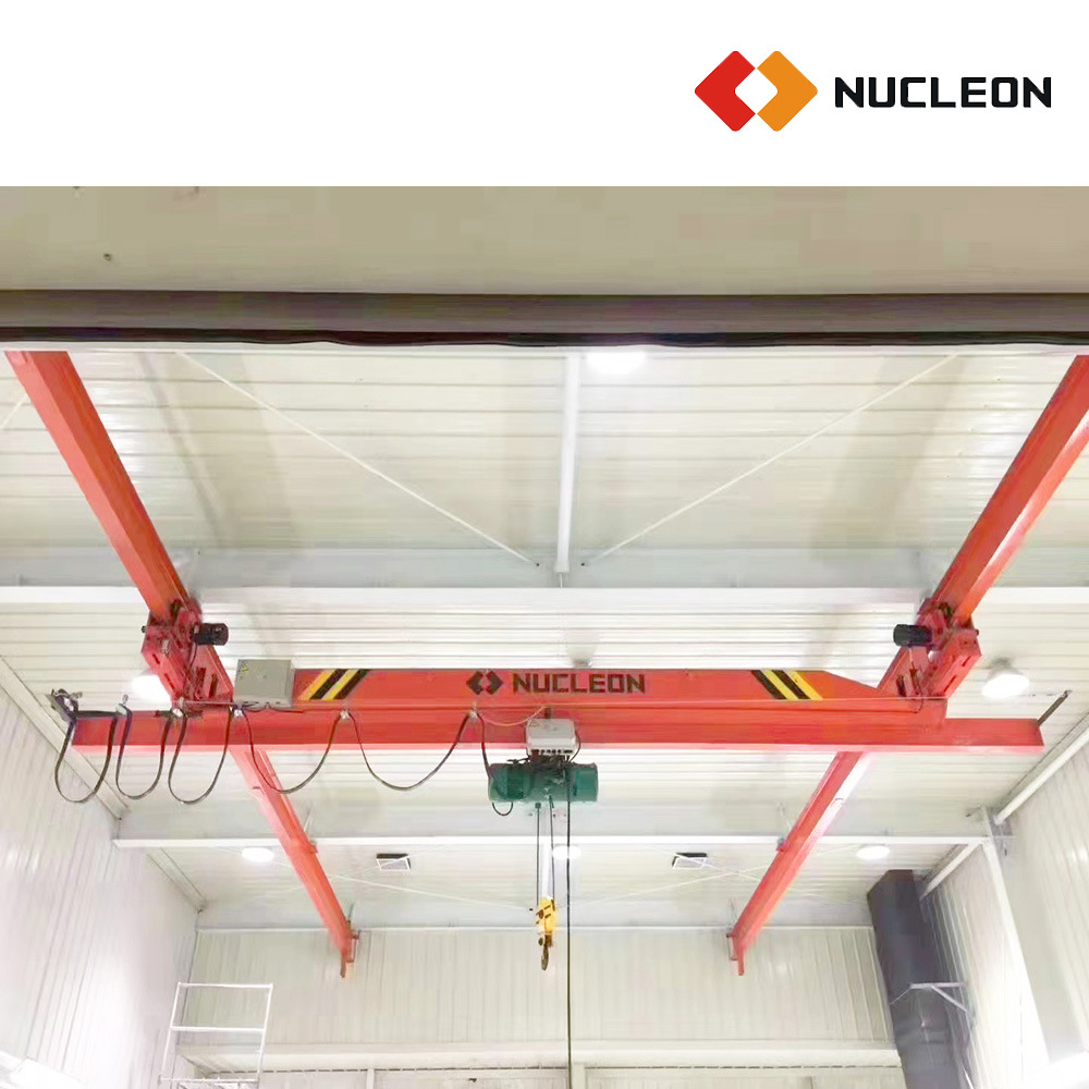 
                Single Girder Roof Mounted Overhead Traveling Crane with Suspended Underhung Hoist 2 Ton 3 Ton 5 Ton
            