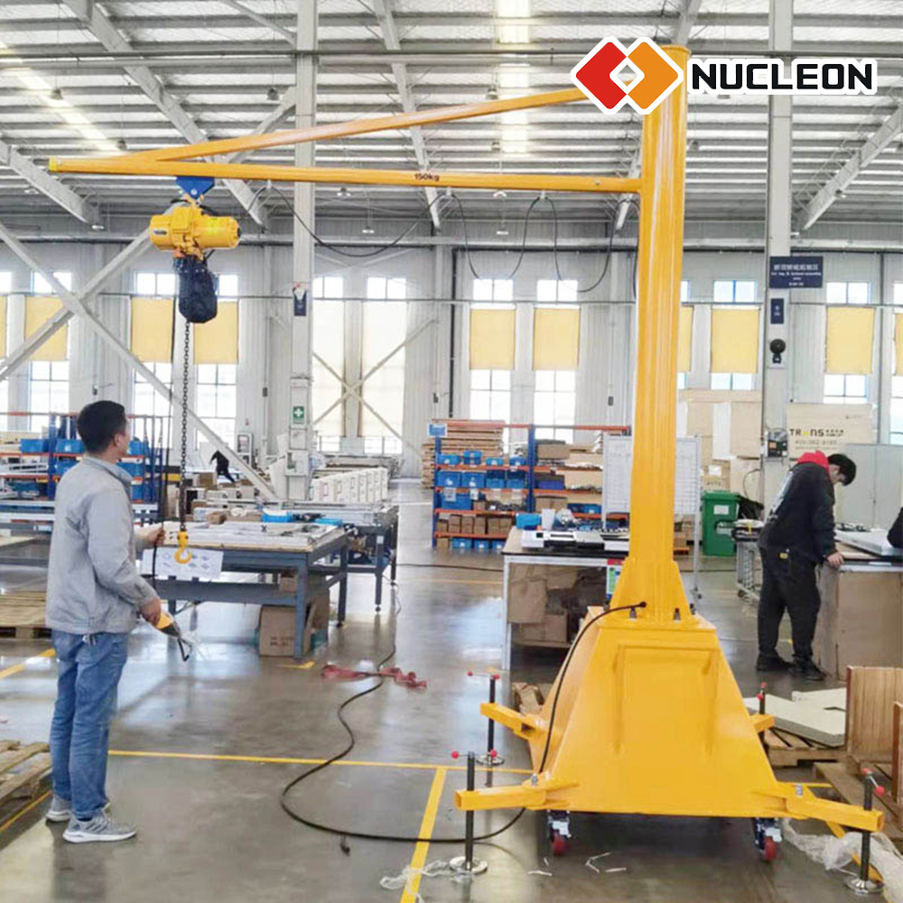 China 
                up to 500 Kg High Flexible Free Standing Portable Jib Crane with CE Certificate
             supplier