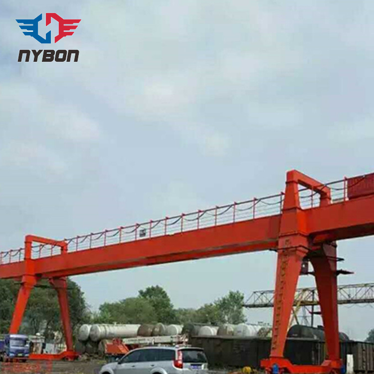 China 
                100 ton Box type Mechanische gantry kraan gemaakt
             leverancier