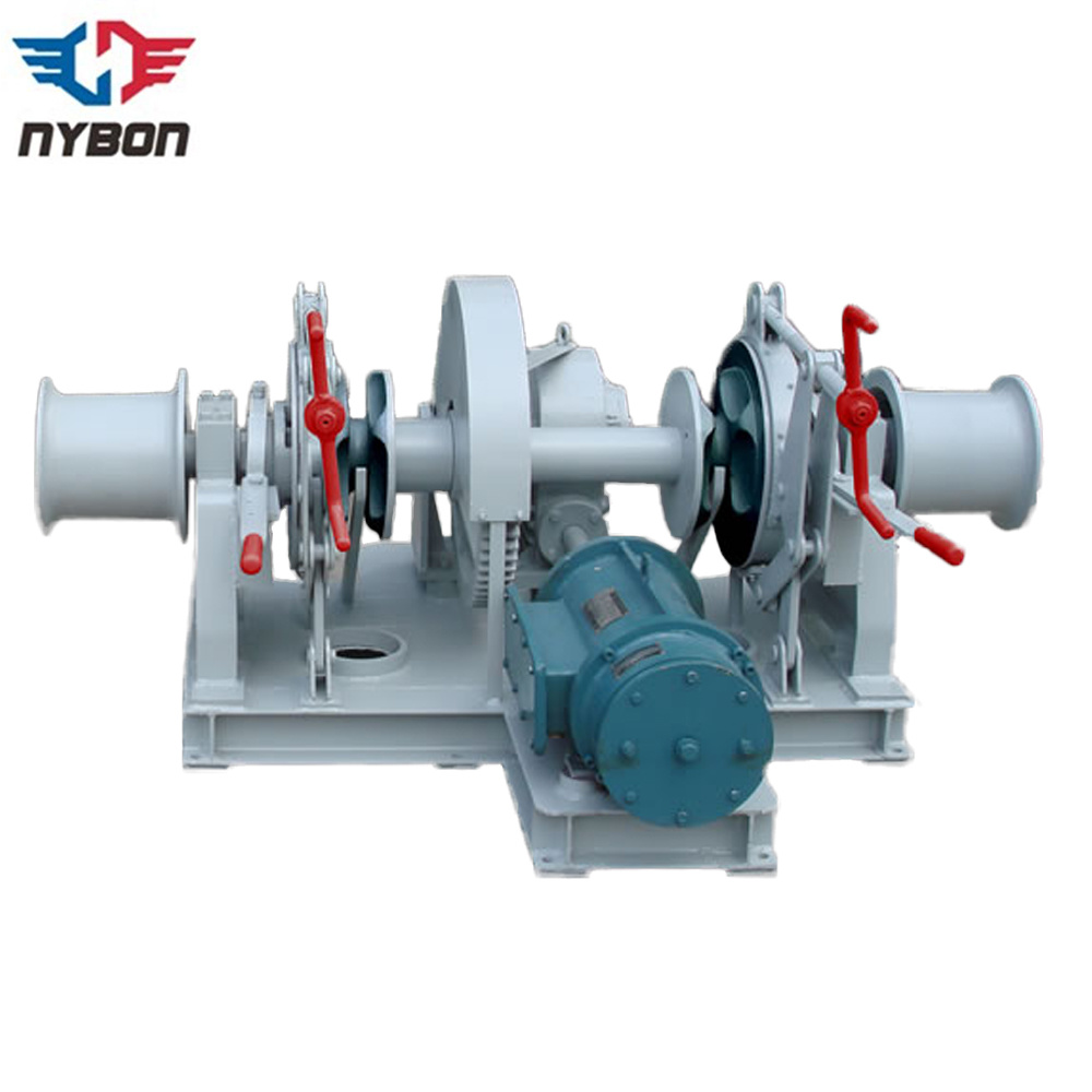 China 
                20 Tonnen Handbremse Hydraulische Marine Festmachen Boot Winde mit Verformte Trommel
             Lieferant