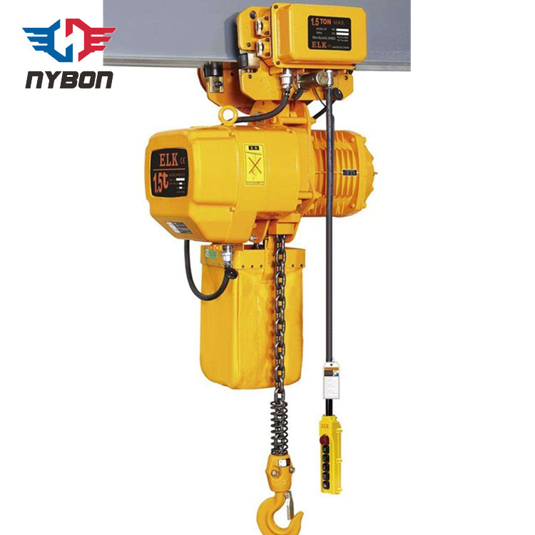 3 Phases 380V Crane Electric Chain Lifting Hoist with Overload Cluch